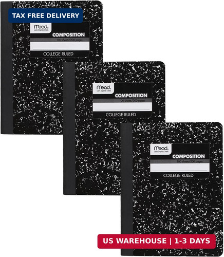 Composition notebook pack - notebook,,