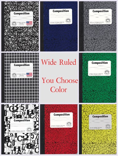 New composition notebooks - notebooks, by
