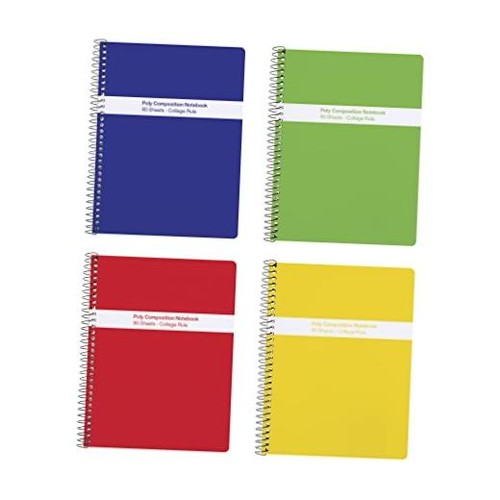 Spiral composition notebooks - spiral,