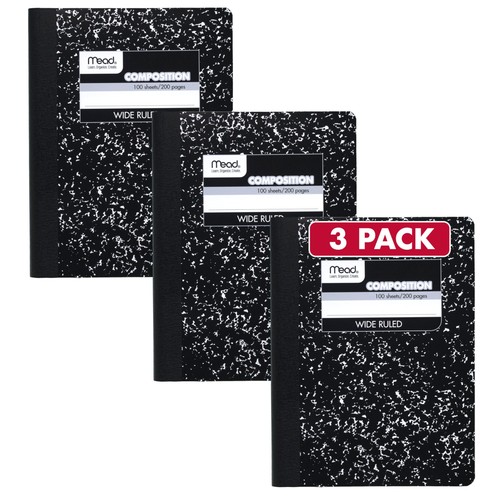 Pack composition notebook - 3,