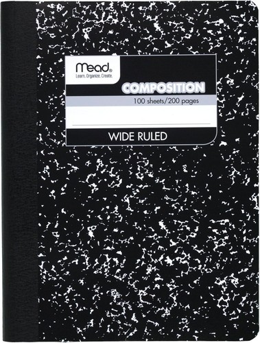 Composition notebook wide - composition,