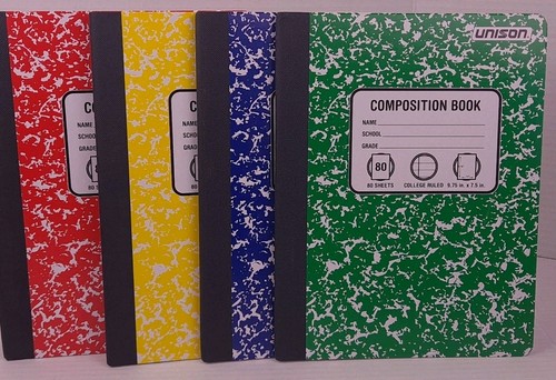 Composition notebook - pack),