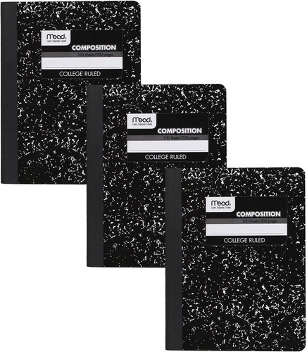 Mead composition notebook 3 - notebook,,