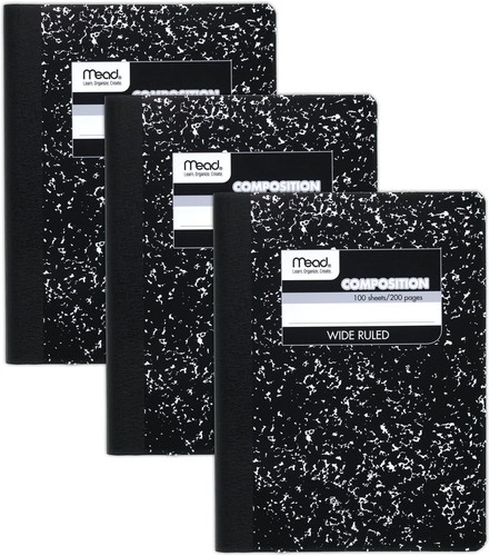 Composition notebook pack - composition, notebook,