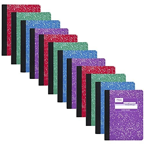 Composition notebook pack - composition, 12
