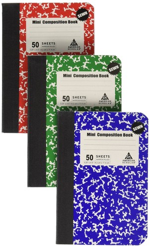 Mini composition book note - mini,