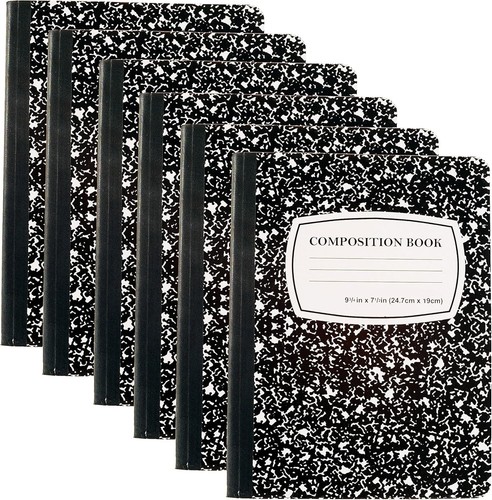 Composition notebook pack - composition, 6