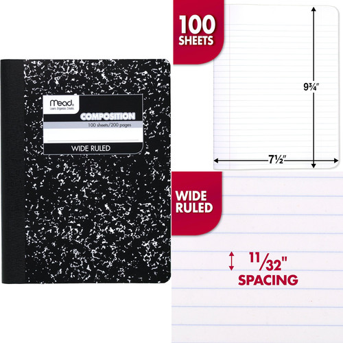 Composition notebook wide - composition,