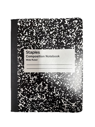 Staples composition notebook - composition,